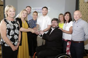 The Virtual Dementia Bus Experience team with their Co-Production Award