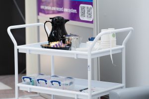 Image of amenities included on kindness trolley