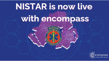 Map of NI with NISTAR logo over the top. Text reads - NISTAR is now live with encompass.